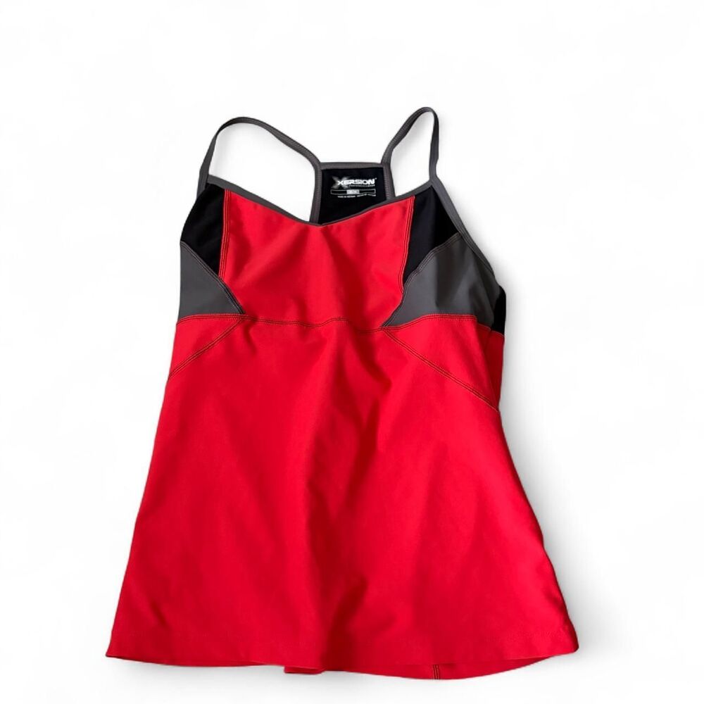 Xersion Women's Red and Grey Vest